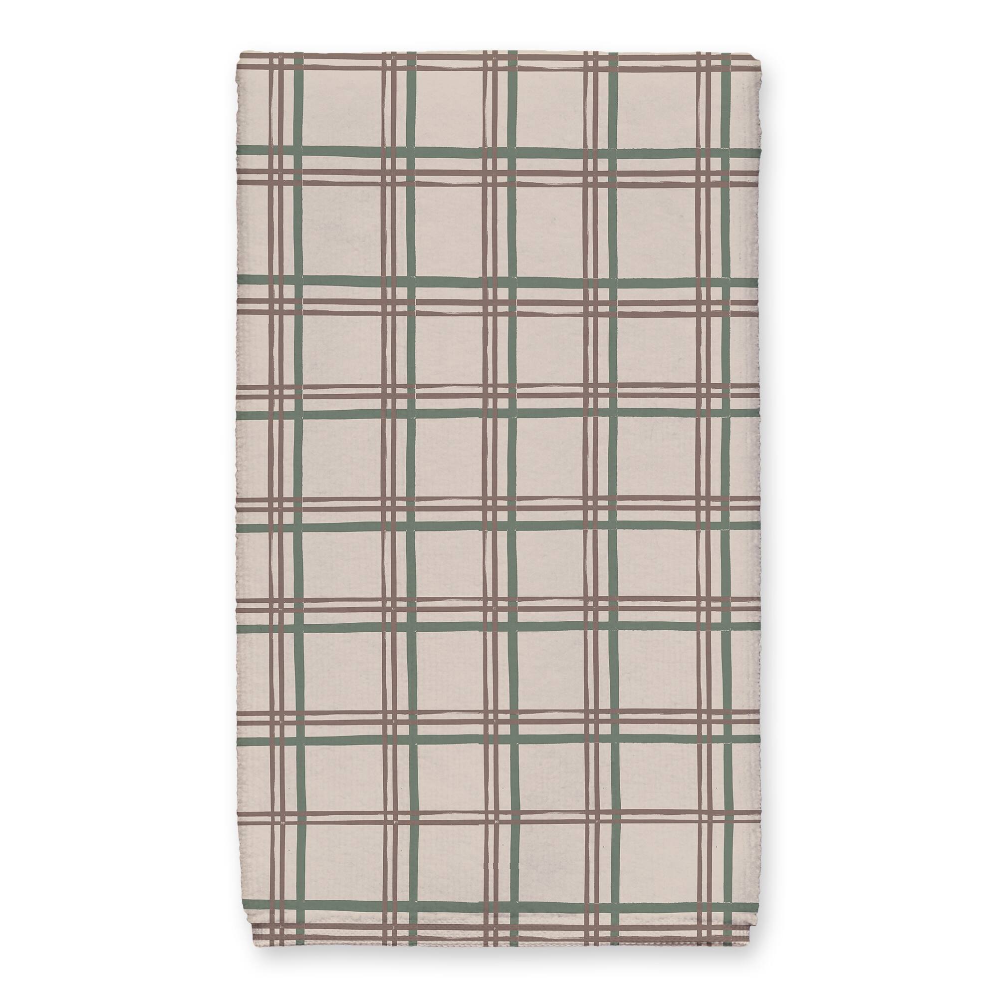 Merry & Bright Plaid Tea Towel Set